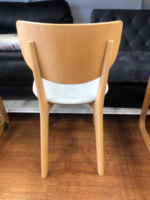 MARUNI (マルニ) ラウンディッシュチェア 307 ライトグレー×ナチュラル