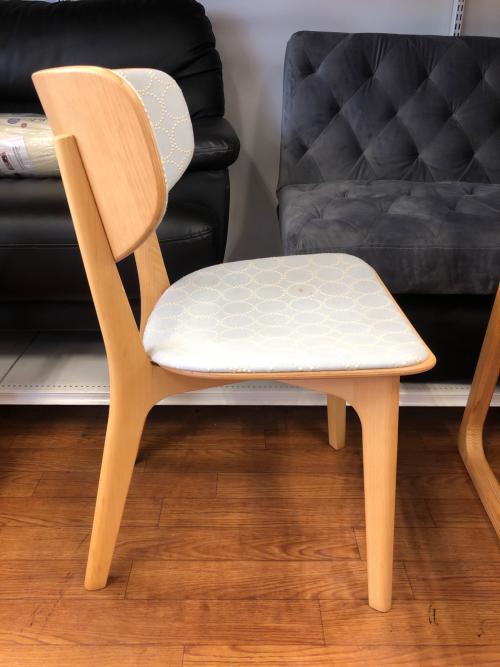 MARUNI (マルニ) ラウンディッシュチェア 307 ライトグレー×ナチュラル