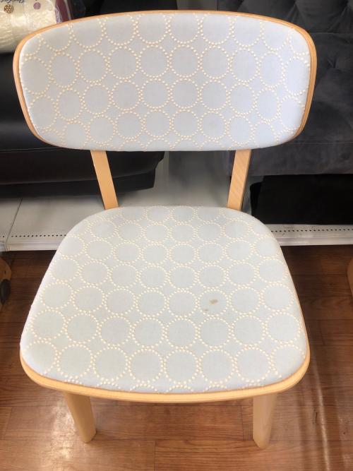 MARUNI (マルニ) ラウンディッシュチェア 307 ライトグレー×ナチュラル