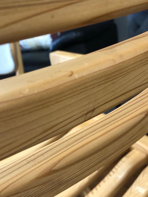 WISEWISE ループアームチェア 307 ナチュラル KURIKOMA