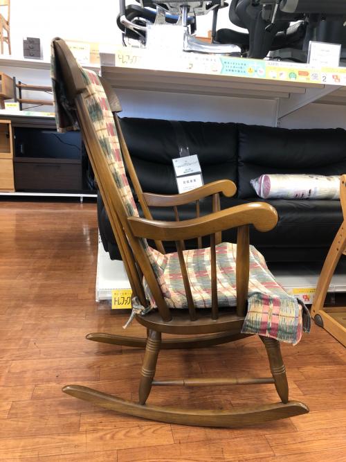飛騨産業 (ヒダサンギョウ) ロッキングチェアー ブラウン