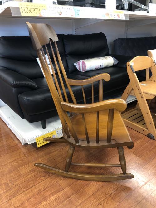 飛騨産業 (ヒダサンギョウ) ロッキングチェアー ブラウン