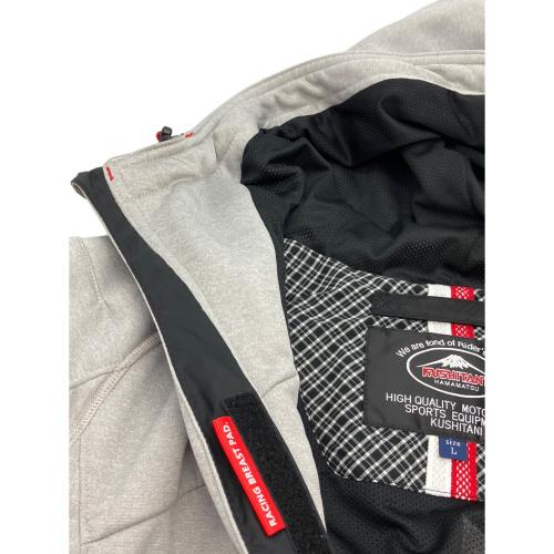 KUSHITANI (クシタニ) ベクトルジャケット K-2404-2023-01 メンズ SIZE L グレー×ブラック