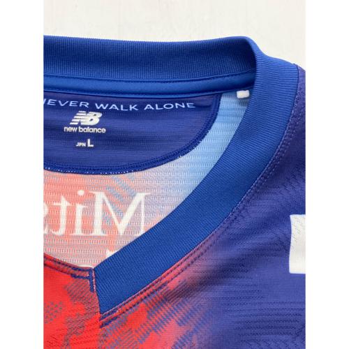 FC東京 (エフシートウキョウ) 1stモデルオーセンティックユニフォーム ゲームシャツ AMT45230 2024シーズン ディエゴ・オリヴェイラ 9 メンズ SIZE L レッド×ブルー