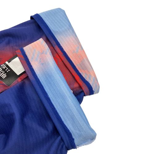 FC東京 (エフシートウキョウ) 1stモデルオーセンティックユニフォーム ゲームシャツ AMT45230 2024シーズン ディエゴ・オリヴェイラ 9 メンズ SIZE L レッド×ブルー