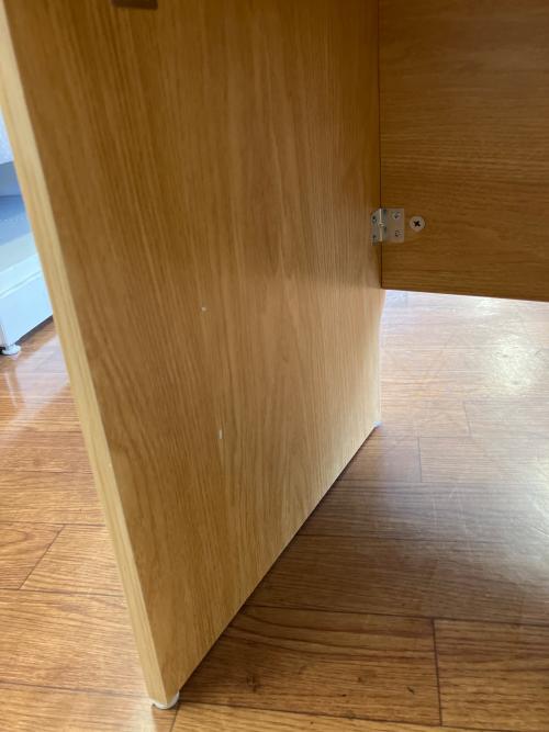 チェスト型ドレッサー チェア付 ナチュラル