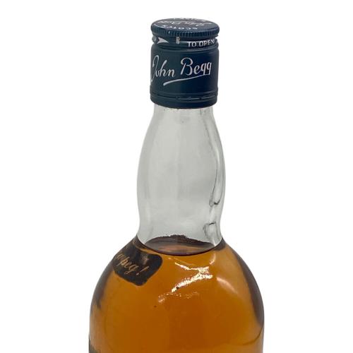 John Begg（ジョンベッグ） スコッチウィスキー　【特級】 ブルーキャップ　 760ml
