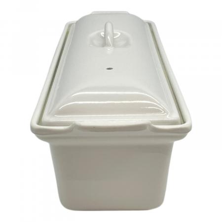 LE CREUSET テリーヌ型32cm LE CREUSET (ルクルーゼ) テリーヌ型容器 32cm ホワイト｜トレファクONLINE