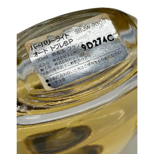 Burberry's (バーバリーズ) オードトワレ 30ml 残量50%-80% LIGHT