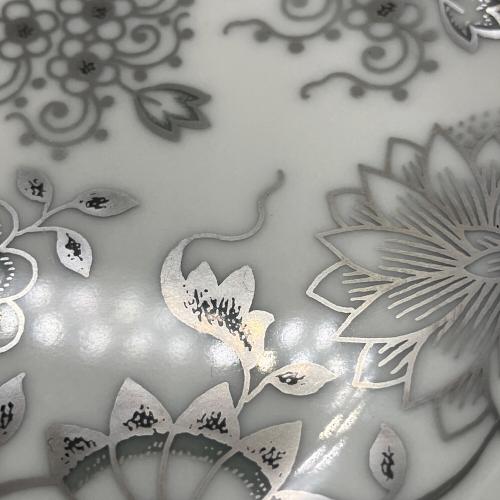 HUTSCHEN REUTHER (フッチェンロイター) カップ&ソーサー 2005限定 ホワイト×グレー