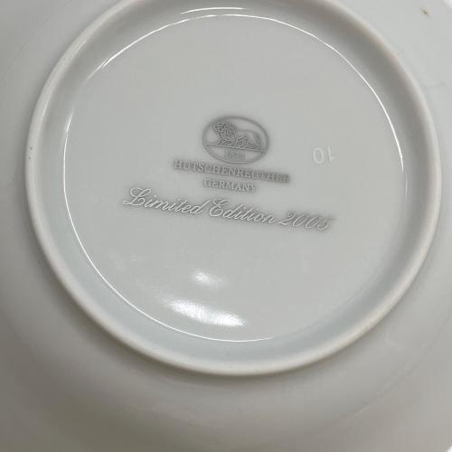 HUTSCHEN REUTHER (フッチェンロイター) カップ&ソーサー 2005限定 ホワイト×グレー