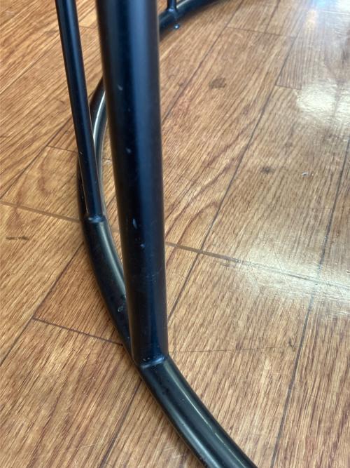 HUKLA (フクラ) リビングテーブル TMRB-L/GC900 Φ900×H380 ブラック TMRB