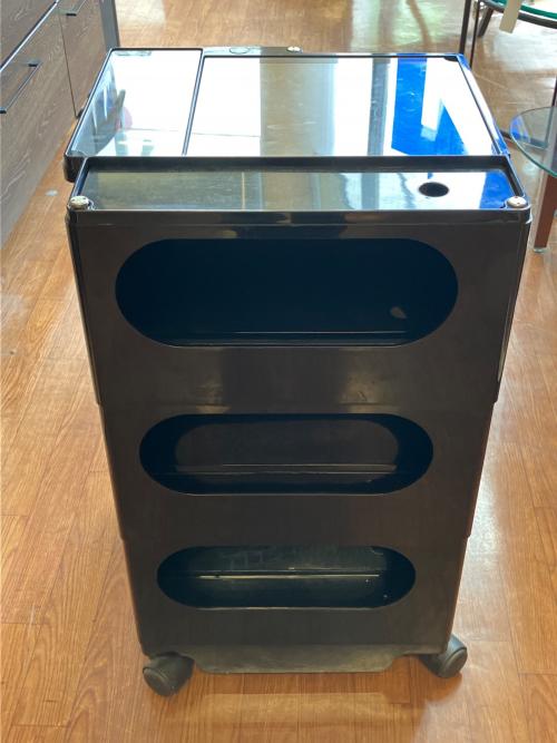 ボビーワゴン ブラック　ジョエ・コロンボ	3段5トレイ