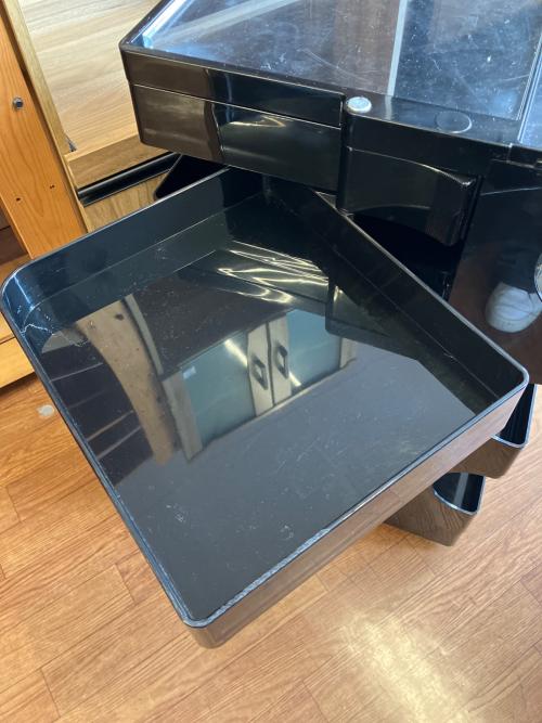 ボビーワゴン ブラック　ジョエ・コロンボ	3段5トレイ