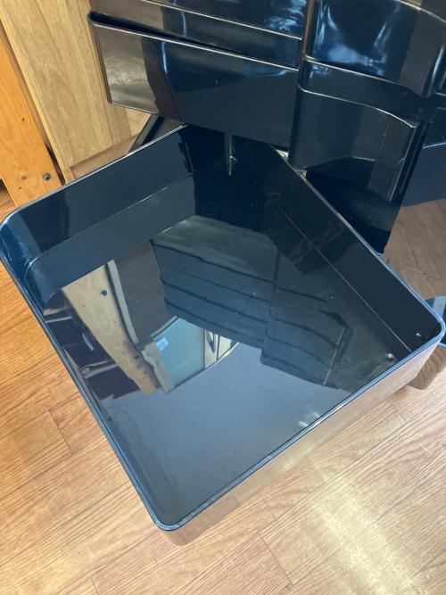 ボビーワゴン ブラック　ジョエ・コロンボ	3段5トレイ