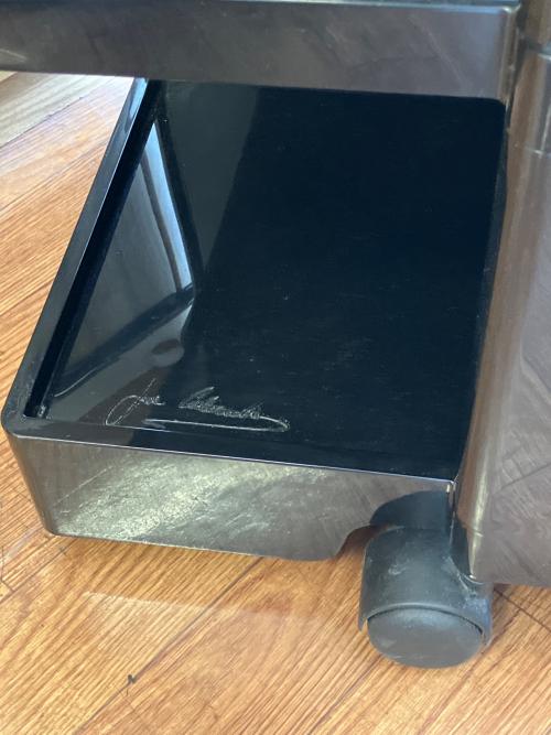 ボビーワゴン ブラック　ジョエ・コロンボ	3段5トレイ