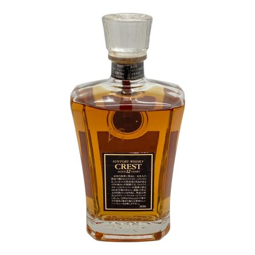 SUNTORY（サントリー） ジャパニーズウィスキー　クレスト　CREST AGED 12YEARS　 700ml