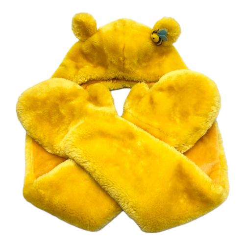 DISNEY (ディズニー) プーさん マフラーキャップ ディズニーグッズ