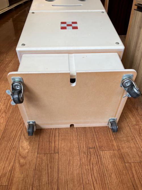 ete (エテ) 収納BOX ROBIT※ダボ欠品 ホワイト