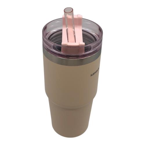 STANLEY（スタンレー）× STARBUCKS COFFEE（スターバックスコーヒー）3Wayステンレスステンレスタンブラー 473ml ベージュ×ピンク 2024 さくら限定