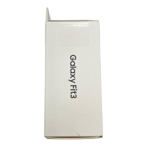 SAMSUNG (サムスン) Galaxy Fit3 スマートウォッチ 健康モニタリング対応、睡眠監視機能付き、落下検知機能搭載