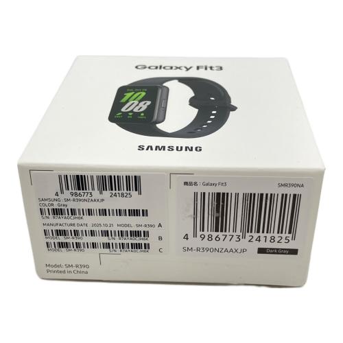 SAMSUNG (サムスン) Galaxy Fit3 スマートウォッチ 健康モニタリング対応、睡眠監視機能付き、落下検知機能搭載