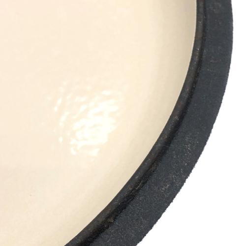 LE CREUSET (ルクルーゼ) 両手鍋 ホワイト シグニチャー ビュッフェ・キャセロール スノーフレーク