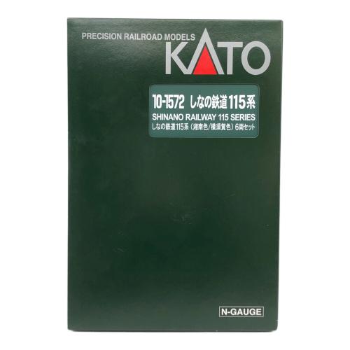 KATO (カトー) 10-1572 しなの鉄道115系 6両セット 鉄道模型Nゲージ