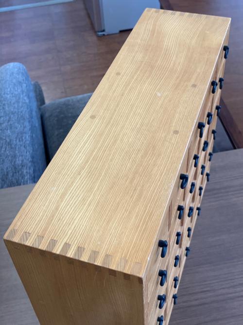 薬箪笥 ひめひきだし ６段５列 ナチュラル てらうちさだお