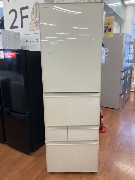 TOSHIBA (トウシバ) 5ドア冷蔵庫 GR-P41GXV 2019年製 411L｜トレファク