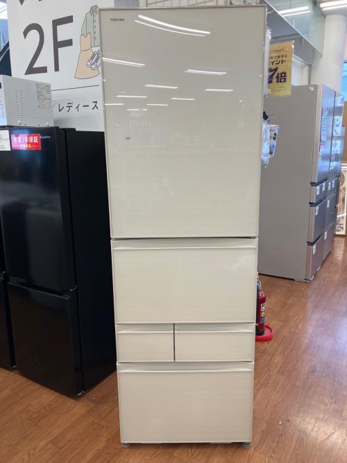 TOSHIBA (トウシバ) 5ドア冷蔵庫 GR-P41GXV 2019年製 411L