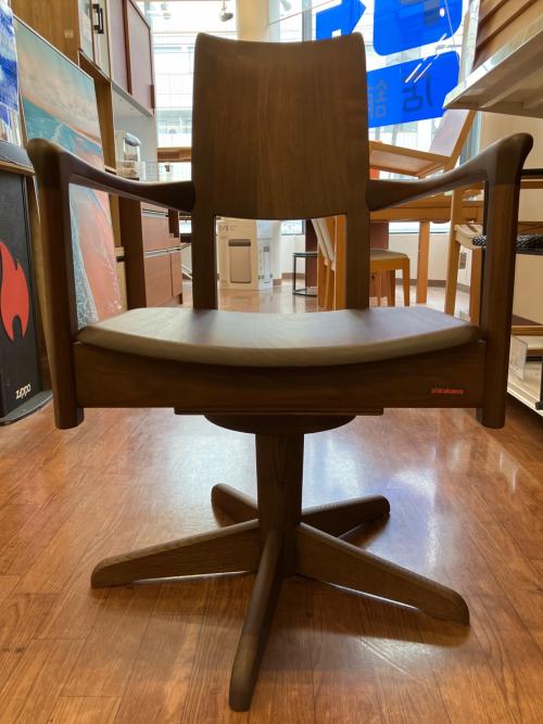 shirakawa (シラカワ) アームチェア S-BW516R ラプト RAPT ブラウン