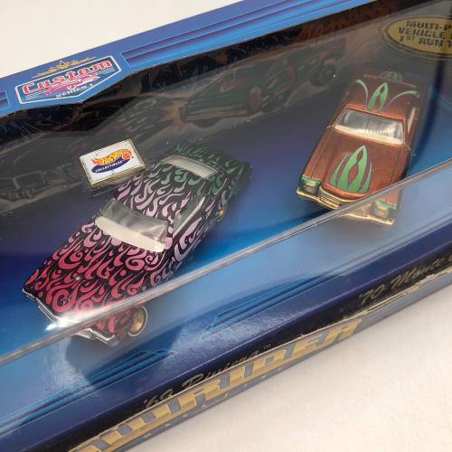 HOT WHEELS (ホットウィールズ) LOWRIDER MAGAZINE ミニカー 箱ヒビ