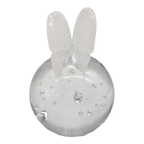 イイノナホ ガラス細工 ペーパーウェイト チョウチョ