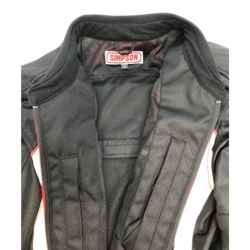 SIMPSON (シンプソン) メッシュジャケット SJ-5117 メンズ SIZE 3L レッド×ブラック