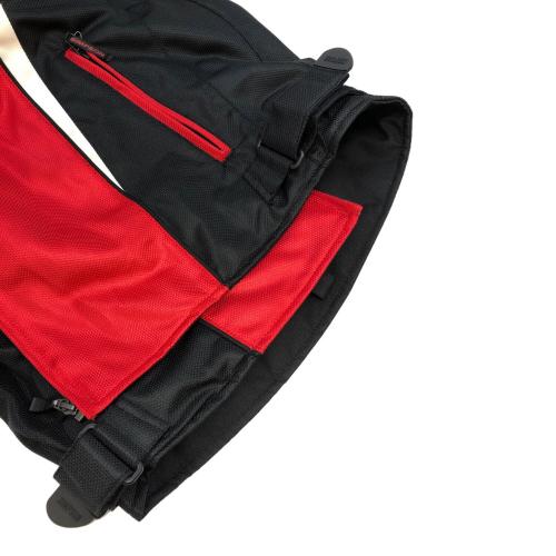 SIMPSON (シンプソン) メッシュジャケット SJ-5117 メンズ SIZE 3L レッド×ブラック