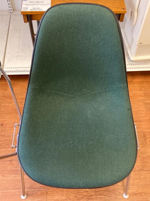 Herman Miller (ハーマンミラー) チェア スクールベースサイドシェルチェア  ブラック×ナチュラル グリーン×ホワイト