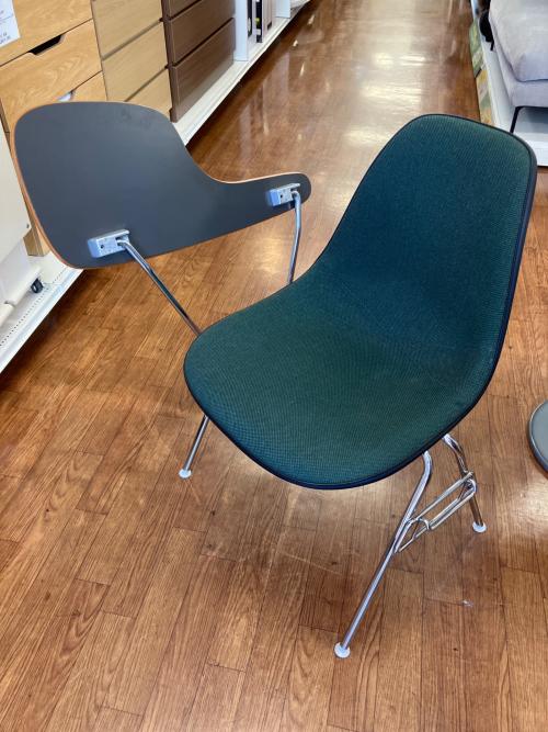 Herman Miller (ハーマンミラー) チェア スクールベースサイドシェルチェア  ブラック×ナチュラル グリーン×ホワイト