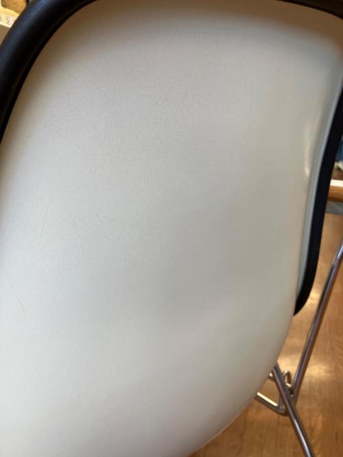 Herman Miller (ハーマンミラー) チェア スクールベースサイドシェルチェア  ブラック×ナチュラル グリーン×ホワイト