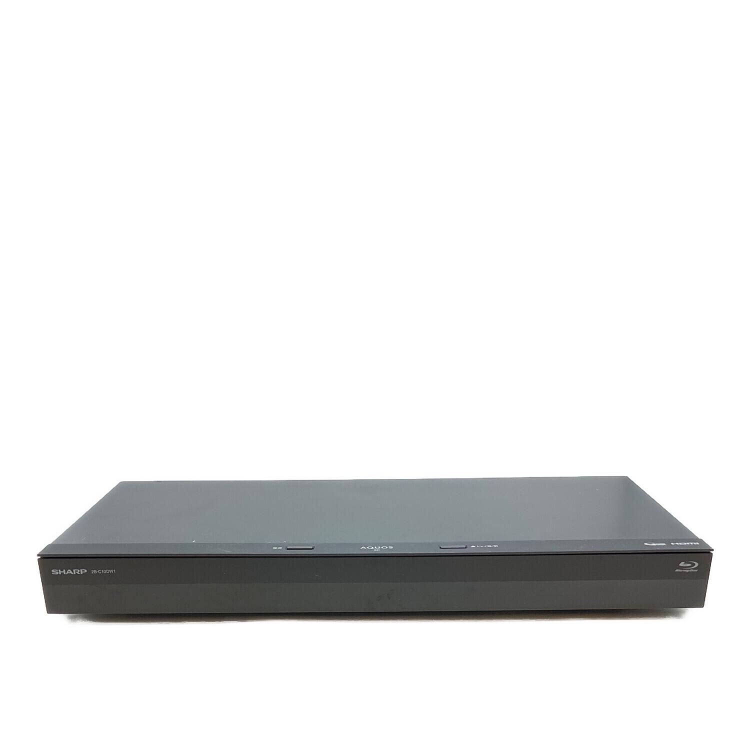 SHARP (シャープ) Blu-rayレコーダー 2B-C10DW1 2022年製｜トレファク