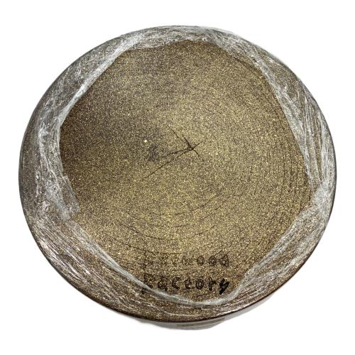 Fatwood Factory (ファットウッド ファクトリー) 金粉撒き朱漆塗り薪割り台L 焚火台用品