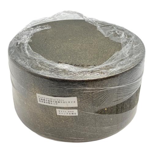 Fatwood Factory (ファットウッド ファクトリー) 焚火台用品 - 金粉撒き漆塗り薪割り台L