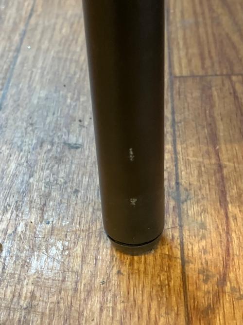 リフティングテーブル  ブラウン　引き出し付