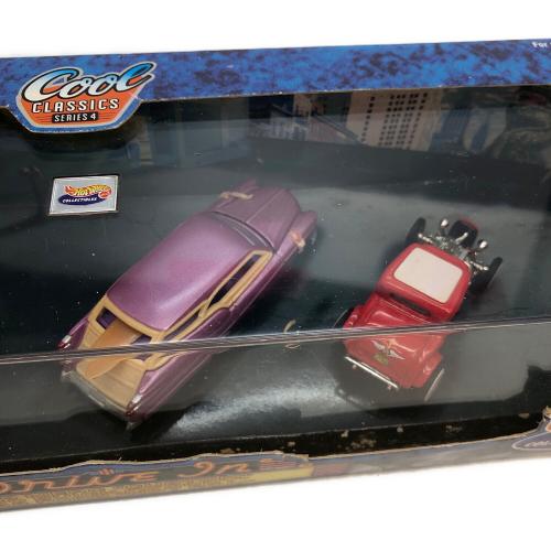 HOT WHEELS (ホットウィール) クールクラシックシリーズ4 ドライブイン3台セット