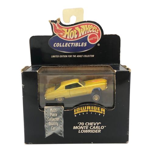 HOT WHEELS (ホットウィール) 70CHEVY MONTE CARLO LOWRIDER イエロー