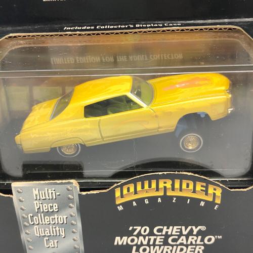 HOT WHEELS (ホットウィール) 70CHEVY MONTE CARLO LOWRIDER イエロー