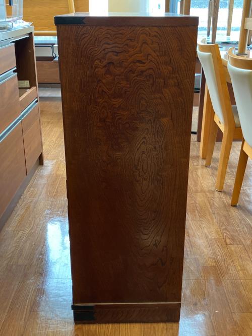 CAPIC（キャピック）時代箪笥 　和箪笥　ブラウン　1枚扉 引き出し付き