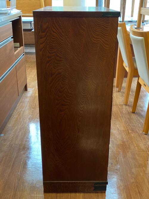 CAPIC（キャピック）時代箪笥 　和箪笥　ブラウン　1枚扉 引き出し付き