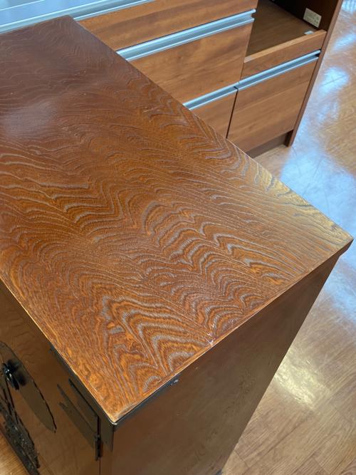 CAPIC（キャピック）時代箪笥 　和箪笥　ブラウン　1枚扉 引き出し付き