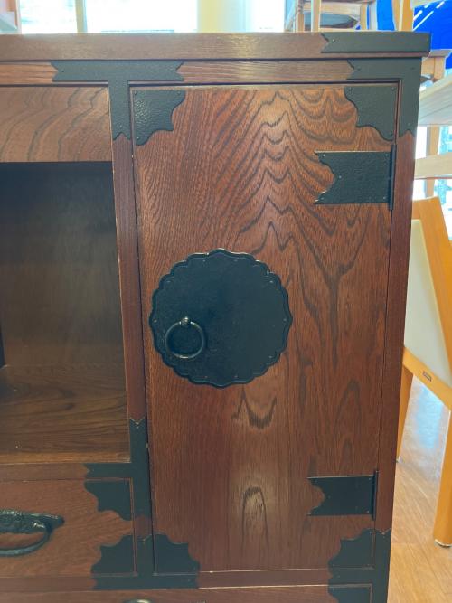 CAPIC（キャピック）時代箪笥 　和箪笥　ブラウン　1枚扉 引き出し付き